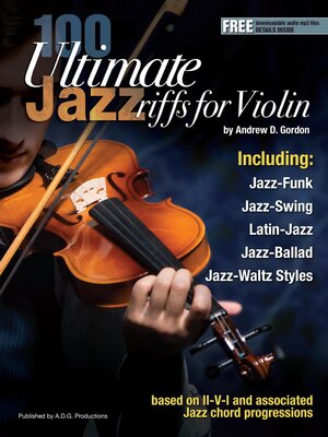 cover image of 100 Ultimate Jazz Riffs for Violin